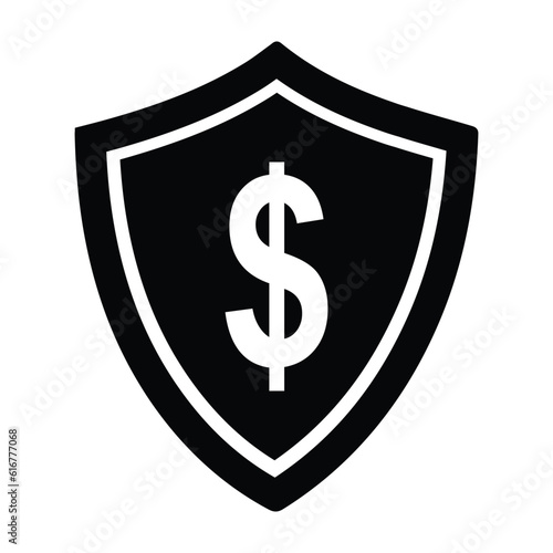 Free Download Cash security, money protection, safe currency icon - GFXLoad