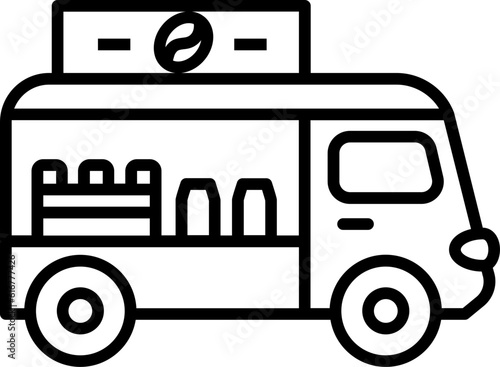 Coffee Van Icon
