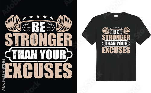 The fitness motivational typography Editable Print Ready Perfect Vector T-shirt design. The gym custom exercise merchandising Workout color shirt mug, boys and girls, design template and concept.