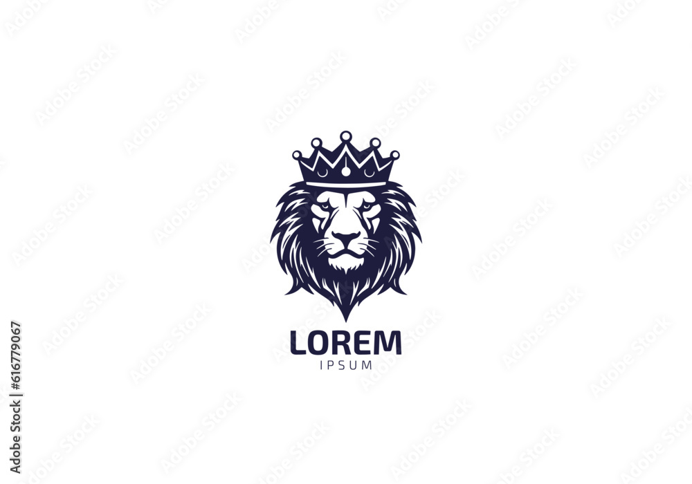 Lion Logo design icon vector