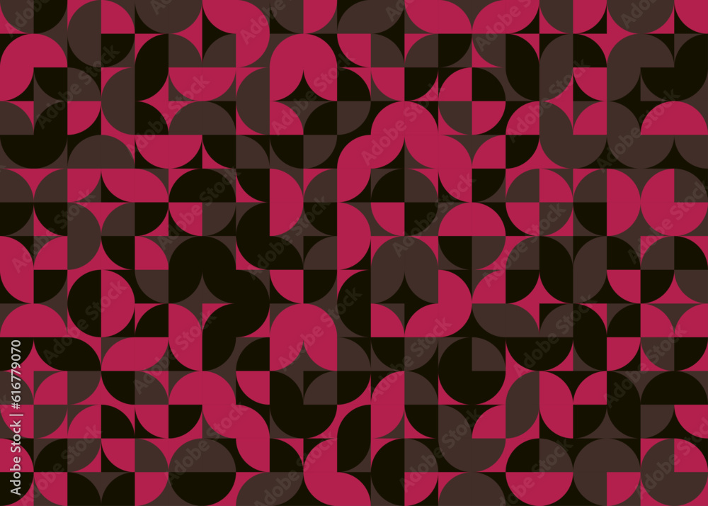Obraz premium Abstract Geometric Pattern generative computational art illustration
