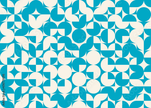 Abstract Geometric Pattern generative computational art illustration