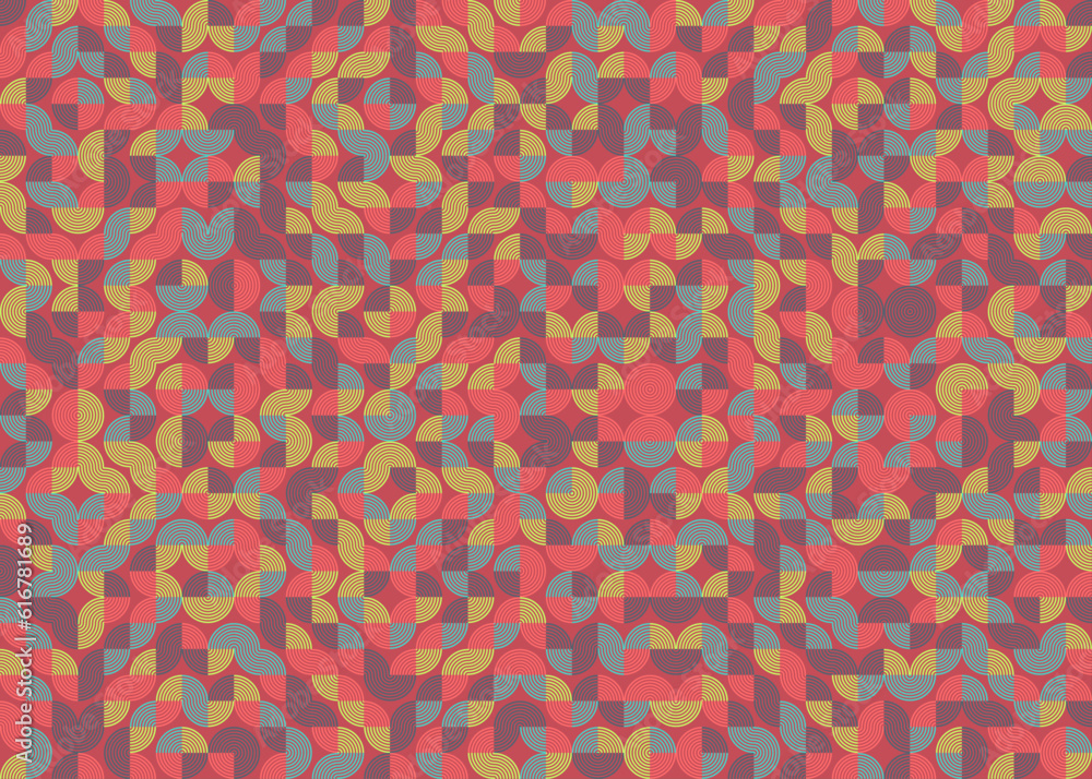 Abstract Geometric Pattern generative computational art illustration Abstract Geometric Pattern generative computational art illustration