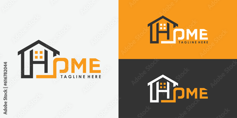 home stay logo design with simple concept home stay logo design with simple concept
