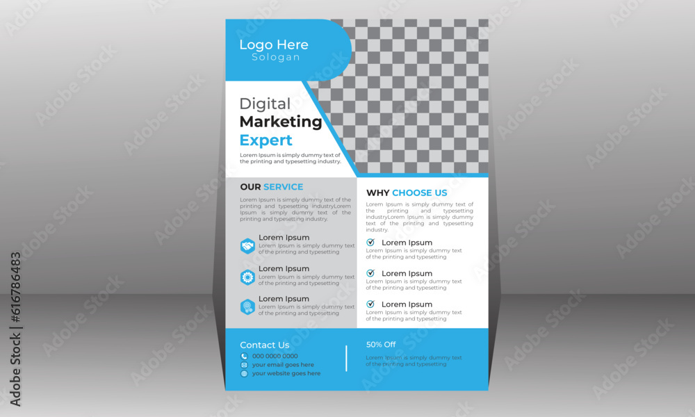 business brochure, flyer ,report Layout design template, and cover design