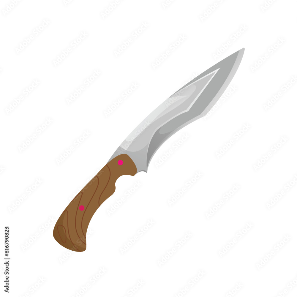 Obraz premium vector knife gradient illustration design