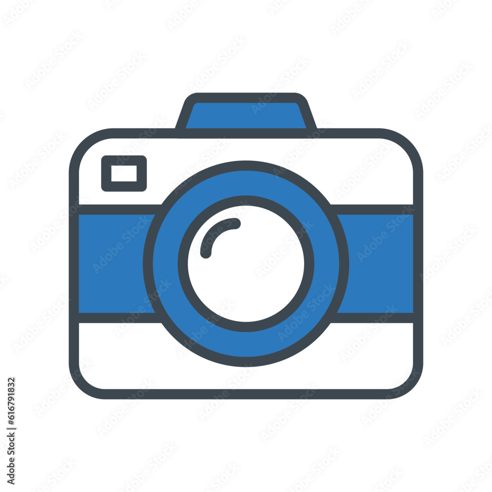 Camera icon vector on trendy design Camera icon vector on trendy design