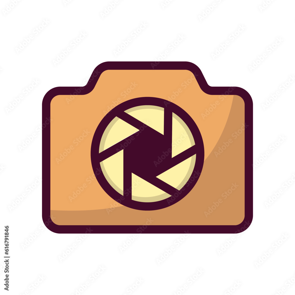 Camera icon vector on trendy design Camera icon vector on trendy design