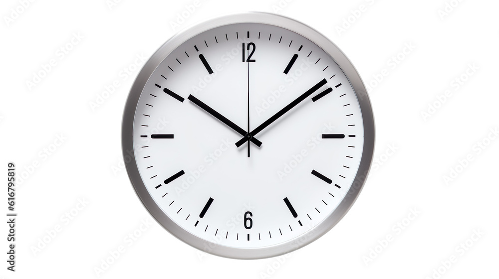 wall clock on a transparent background wall clock on a transparent background