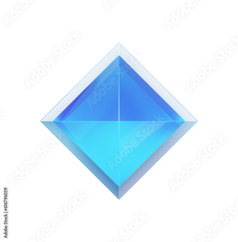 Free Download Gem badge 3d rendering illustration - GFXLoad