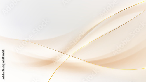 Luxury White Background Gold