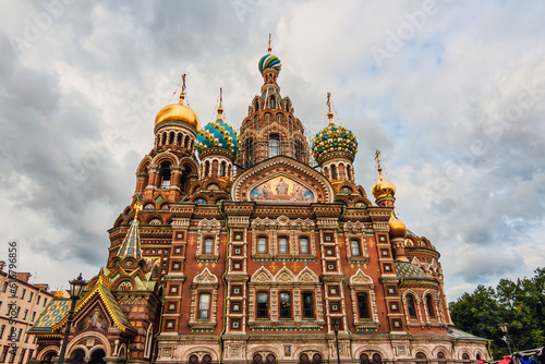 Sacred Mosaic Haven: The Church of the Savior on Spilled Blood, a radiant sanctuary where artistry and spirituality converge.

