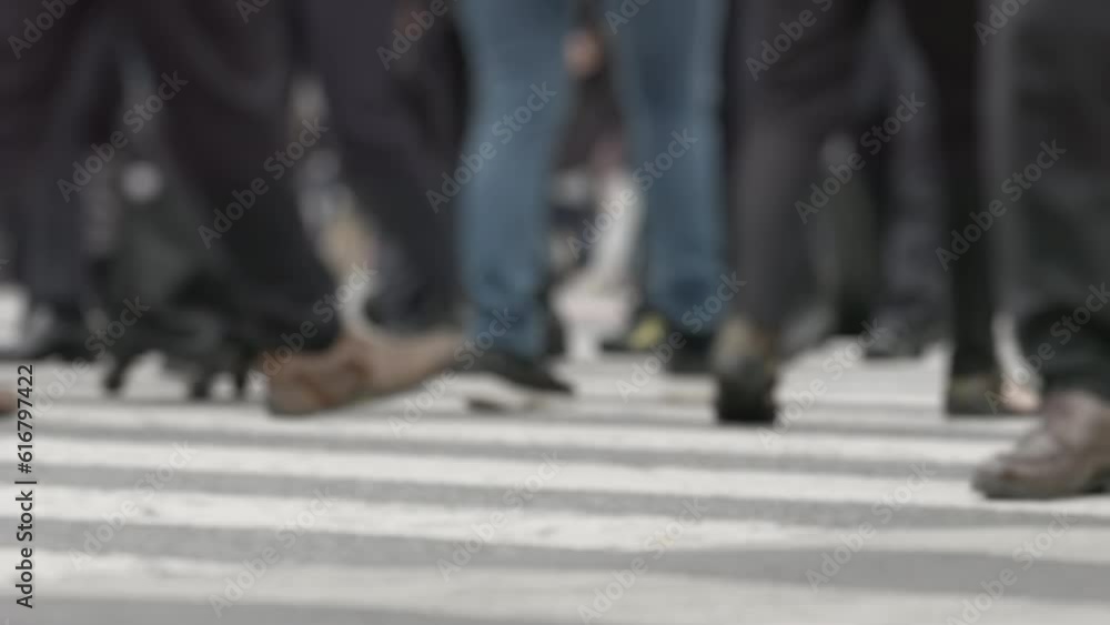 Many pedestrians crossing on the road, Shibuya in Tokyo in Japan, Business or people, Motion blur, Slow motion Many pedestrians crossing on the road, Shibuya in Tokyo in Japan, Business or people, Motion blur, Slow motion