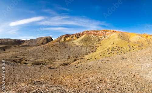 Landscape of Kizil Chin  a place called    Mars    in Altay mountains