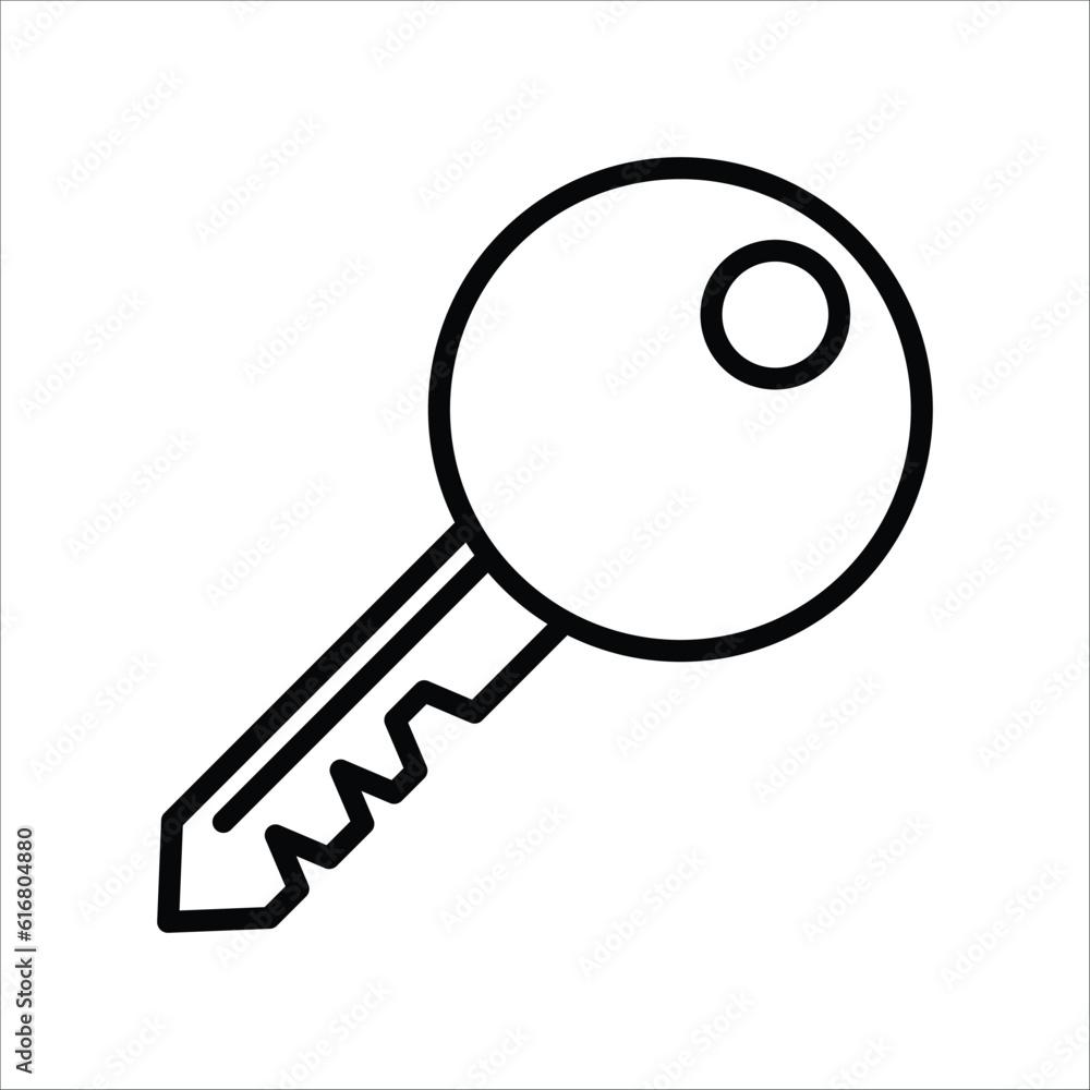 key icon vector design template key icon vector design template
