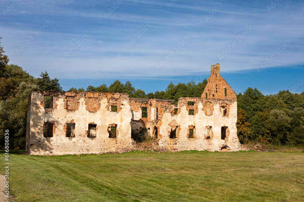 Paulava Republic, ruins of manor in Lithuania