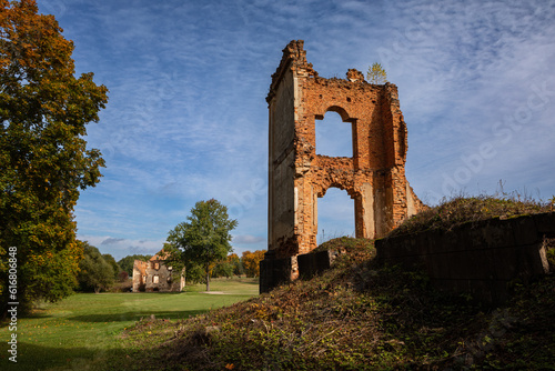 Paulava Republic, ruins of manor in Lithuania