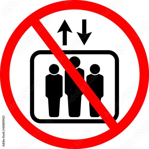 Elevator Out of Service Icon
