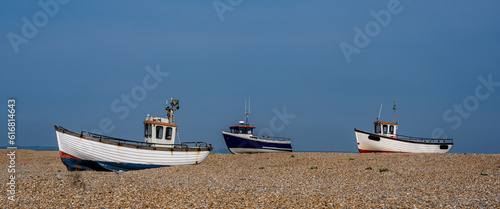 fishing boats on the beach