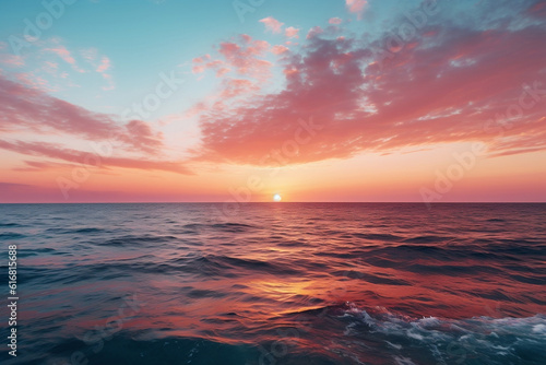sunset over the sea © Mathias.m