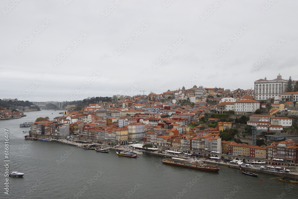 View of the town of Porto, Portugal