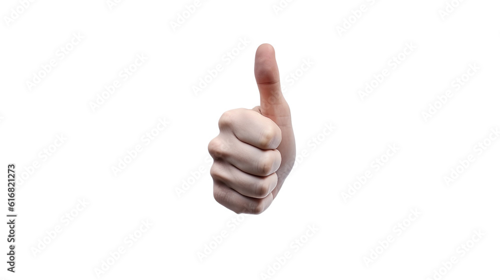 hand showing thumbs up on a transparent background hand showing thumbs up on a transparent background