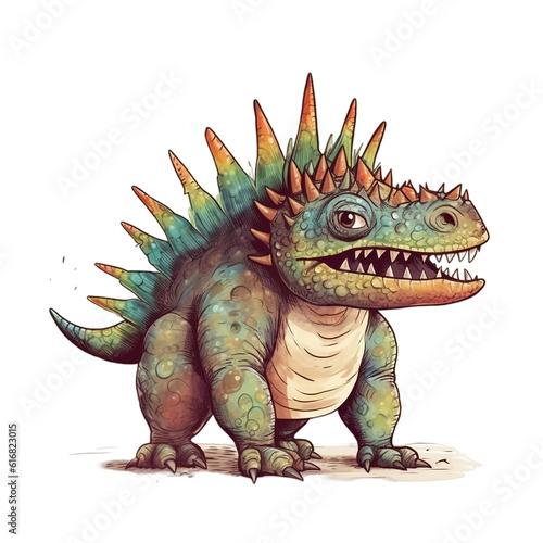 Cute Dino Ai generative