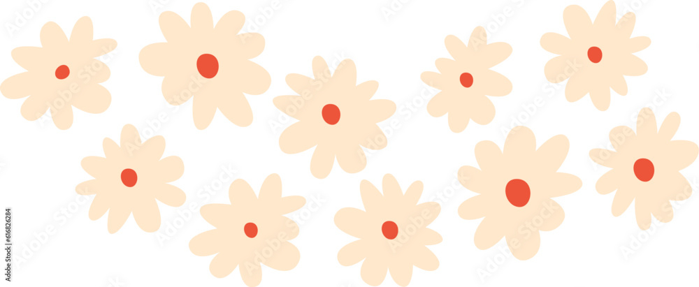 Chamomile Flowers Ornament Chamomile Flowers Ornament
