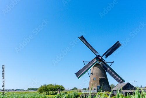 オランダ世界遺産、キンデルダイクの風車村