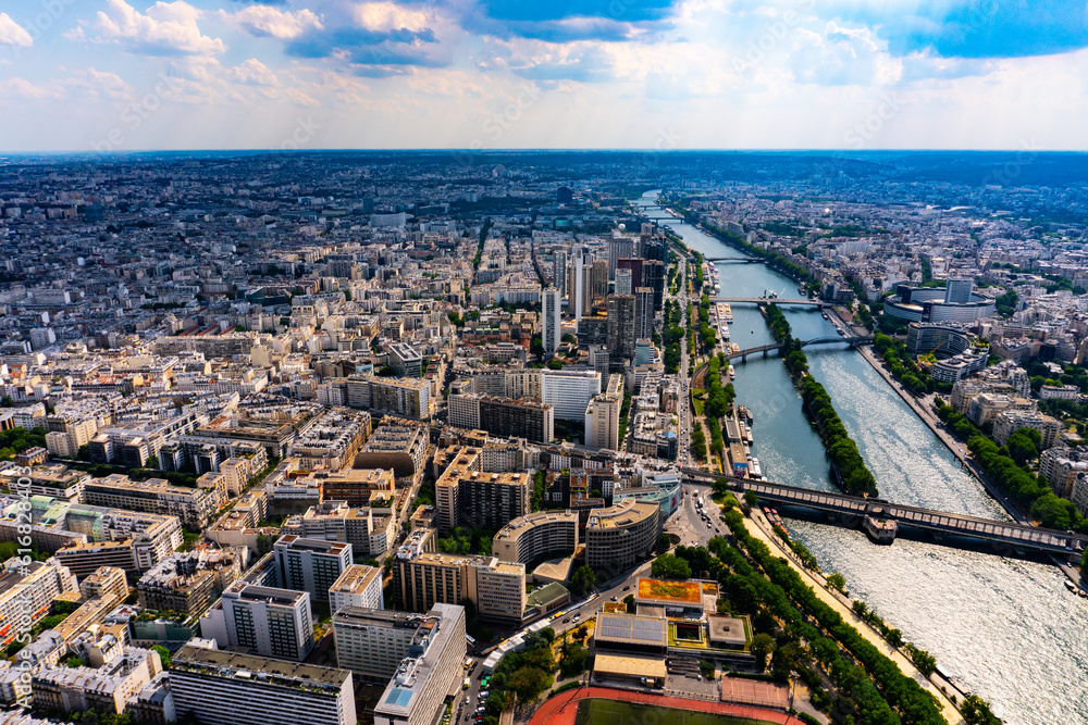 Fototapeta premium パリの眺め風景