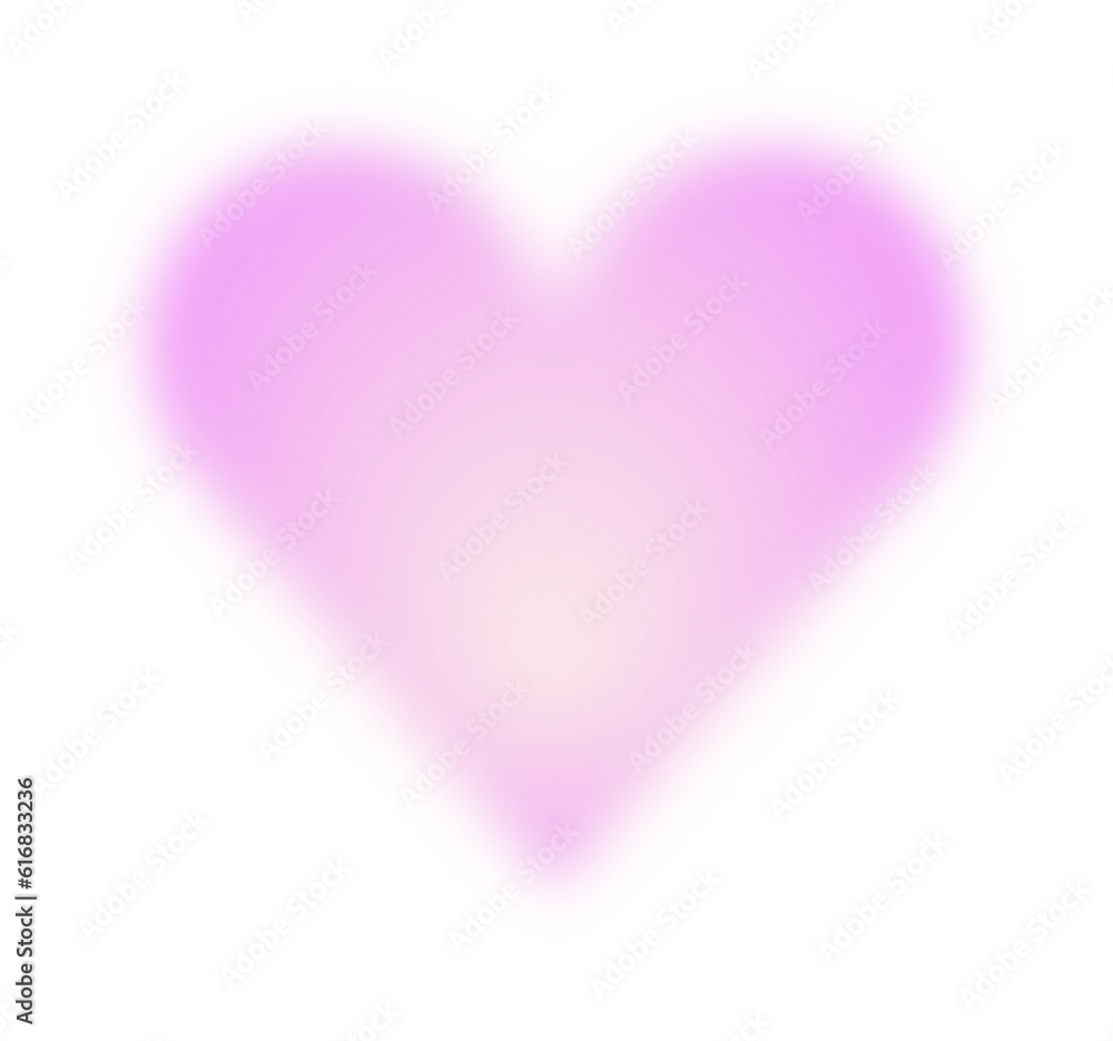 Blurred Heart Shape Blurred Heart Shape