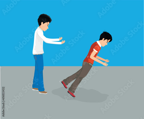 knock someone down