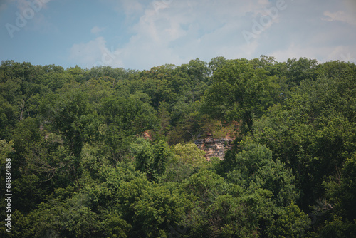 Cliff Face at Castlewood State Park in Missouri