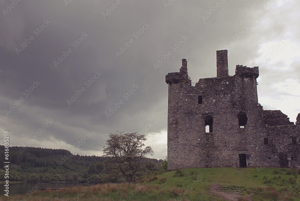 ruins of castle ruins of castle