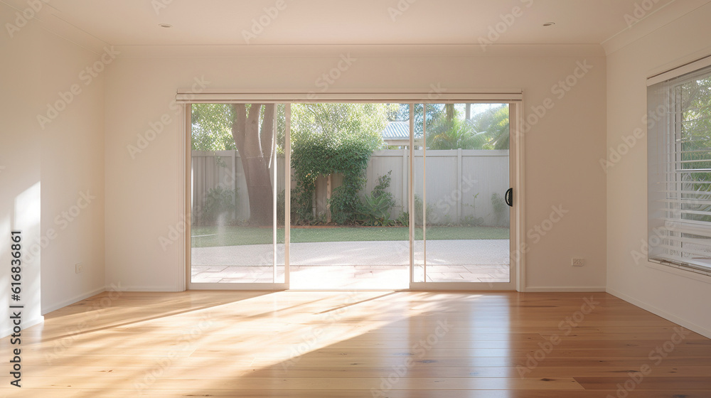 Obraz premium Empty living room