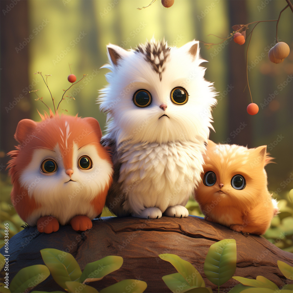 子猫 | cute animals Generative AI 子猫 | cute animals Generative AI