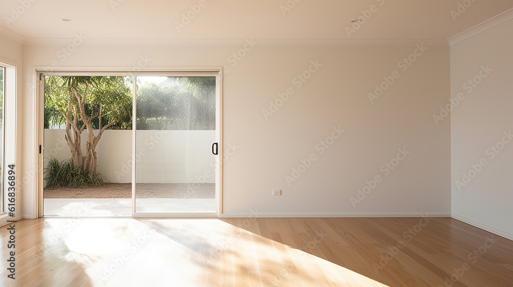 Fototapeta premium Empty living room