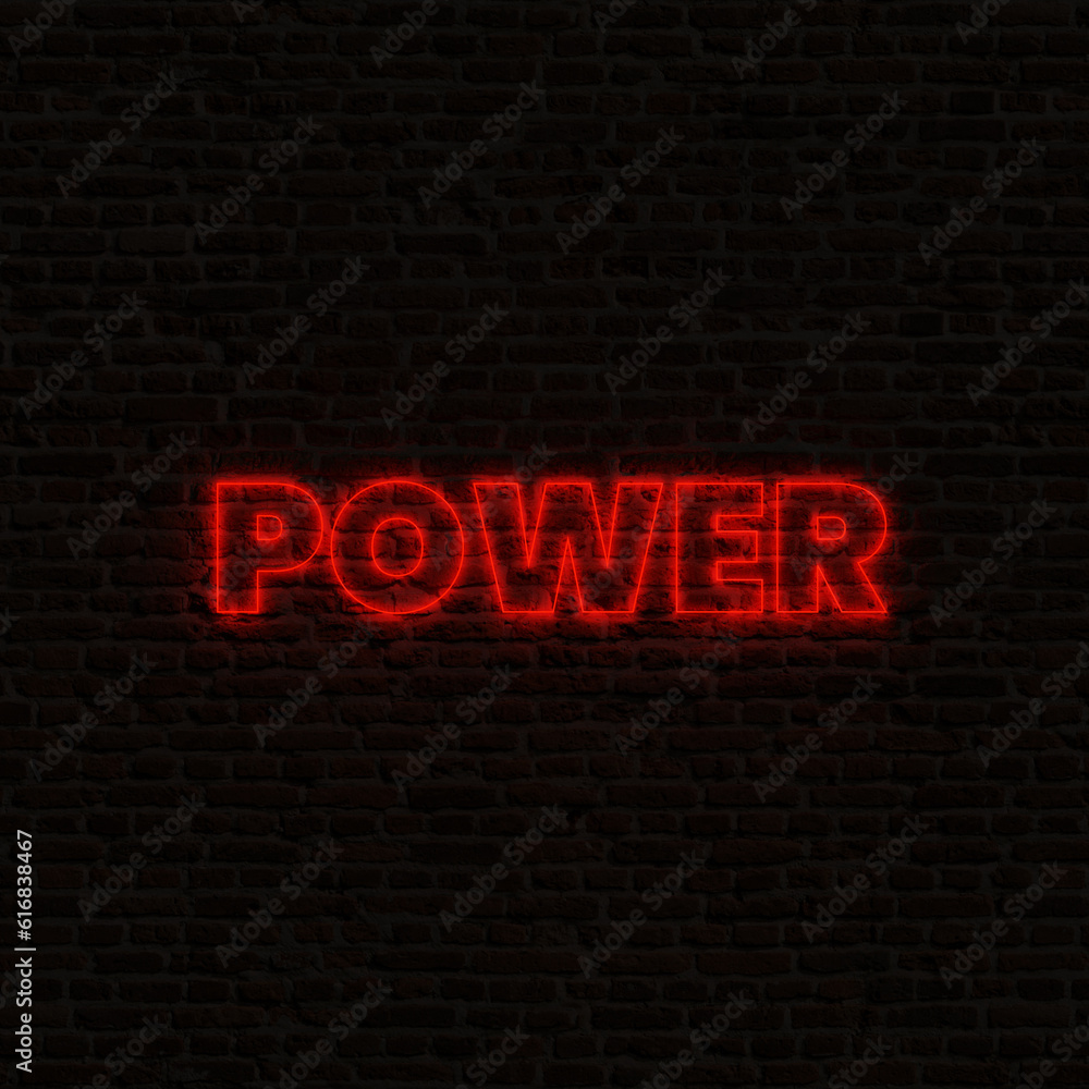 Obraz premium POWER