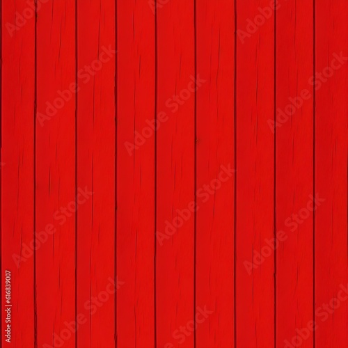 Magenta red wood texture background. Christmas grunge wall panel timber surface. Realistic rustic summer decorative header illustration design. Oak or pine stained material close up. Generative AI