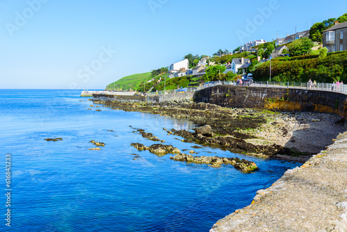 Fényképezés Ardmore beach view along Atlantic ocean, Waterford, Ireland