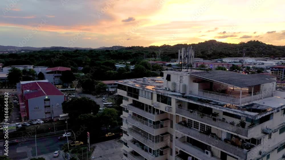 Sunset in Panama City - Via Argentina Sunset in Panama City - Via Argentina