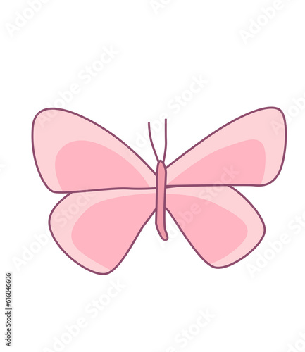  pink butterfly © Matcha