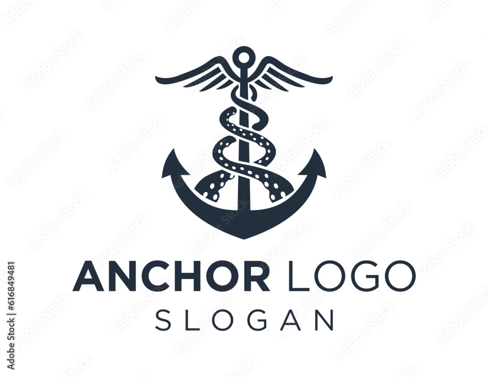 Logo design about Anchor on a white background. made using the CorelDraw application. Logo design about Anchor on a white background. made using the CorelDraw application.