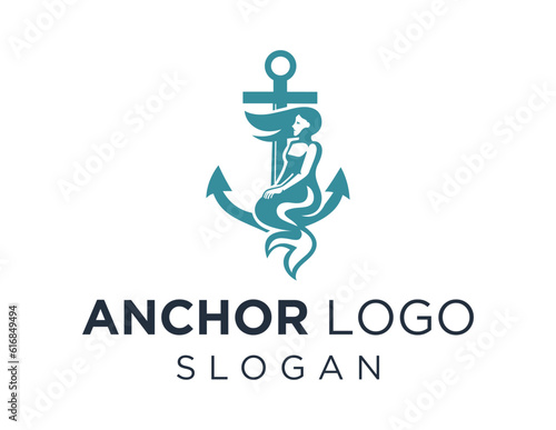 Logo design about Anchor on a white background. made using the CorelDraw application.