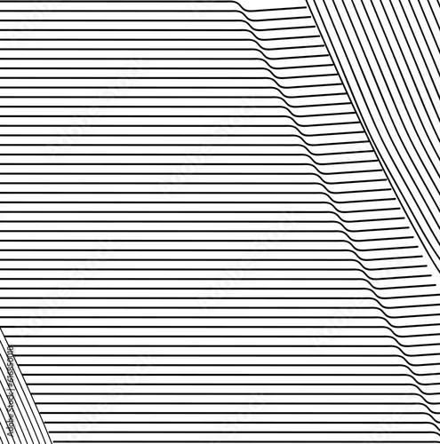 Porous isometric surface with thresholds