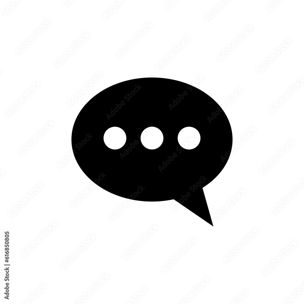 Chat icon illustration, Communicate symbol. speech bubble vector icon. Messages icon..eps Chat icon illustration, Communicate symbol. speech bubble vector icon. Messages icon..eps