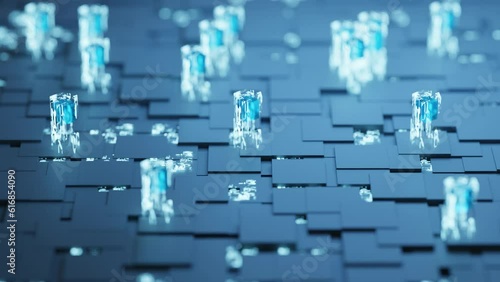 Futuristic Background Animation