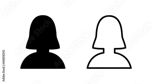 Female icon vector. toilet icon. restroom sign. gender