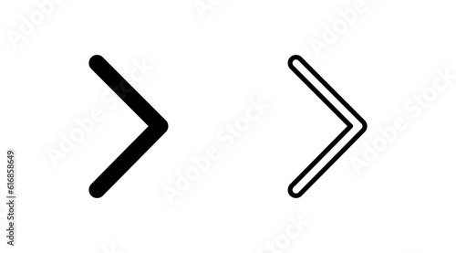Arrow icon. Arrow symbol. Arrow icon for your web design.