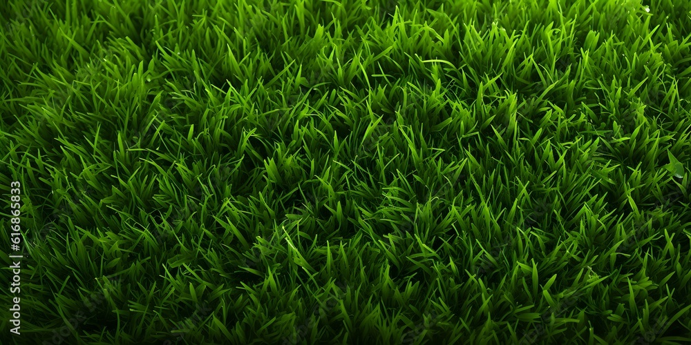 Wide format background image of green carpet of neatly trimmed grass. Beautiful grass texture on bright green mowed lawn, field, grassplot in nature Wide format background image of green carpet of neatly trimmed grass. Beautiful grass texture on bright green mowed lawn, field, grassplot in nature